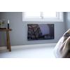 Kép 1/5 - Adax CLEA WIFI CLW 600W fűtőpanel (22 cm) fehér üveg