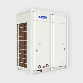 Gree inverteres kompakt léghűtéses, hőszivattyús moduláris 32 kW kültéri folyadékhűtő vezérlővel