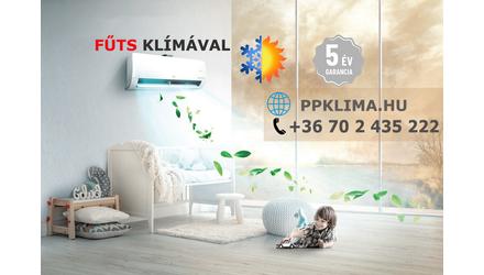 Klímával való fűtés a téli időszakban